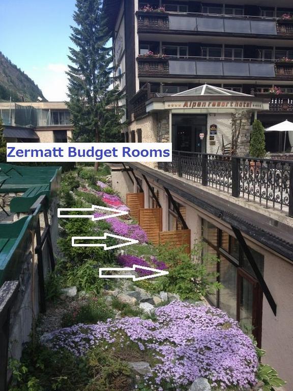 Zermatt Budget Rooms Экстерьер фото