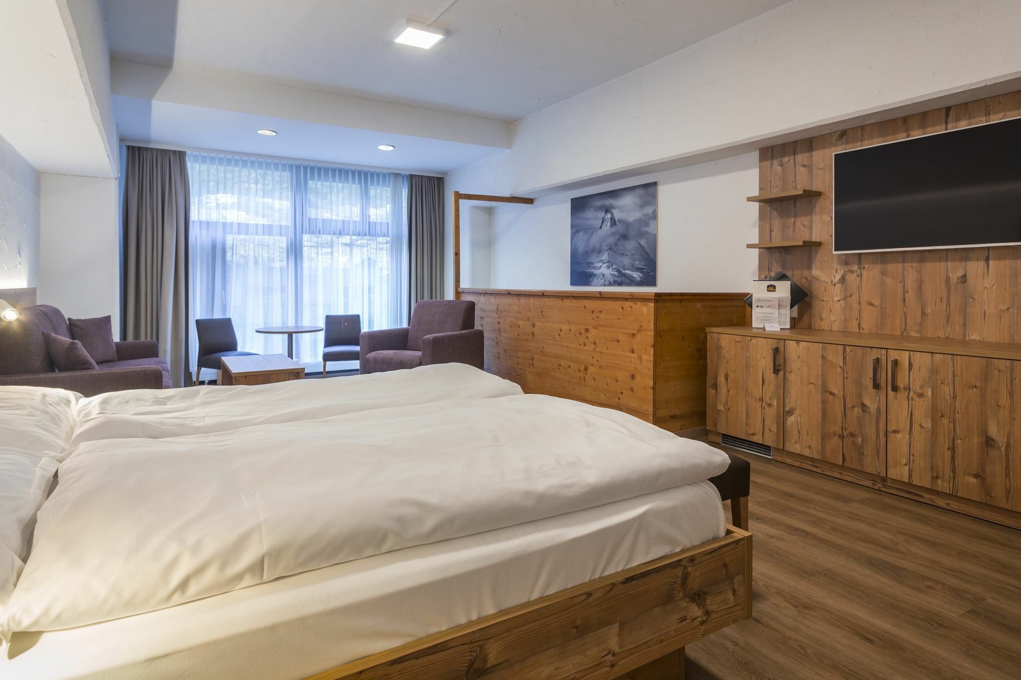 Zermatt Budget Rooms Экстерьер фото
